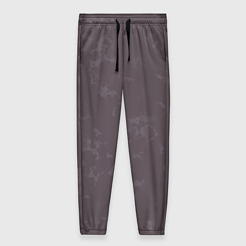 Женские брюки Коричневый с текстурой / 3D-принт – фото 1