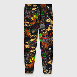 Брюки женские Paw, цвет: 3D-принт