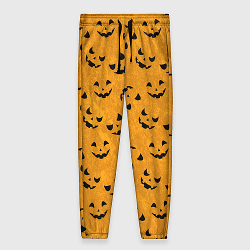 Женские брюки Страшно веселый паттерн на Halloween / 3D-принт – фото 1