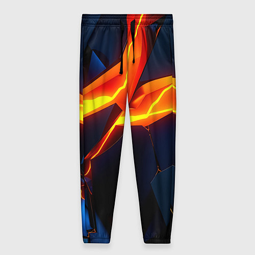 Женские брюки Plate fractures / 3D-принт – фото 1