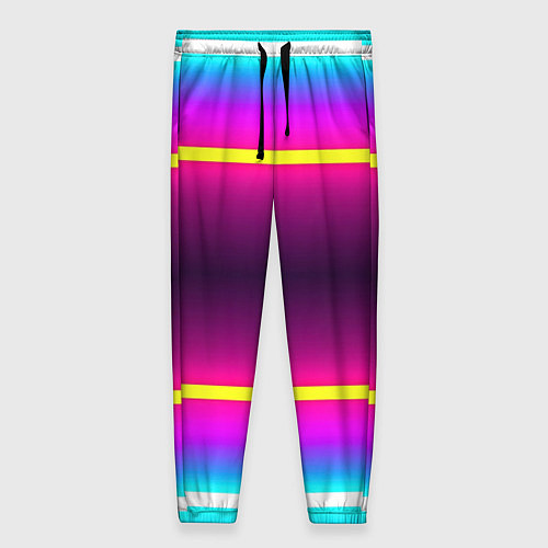 Женские брюки Color neon / 3D-принт – фото 1