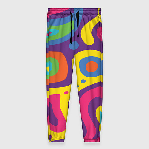 Женские брюки Abstract tac / 3D-принт – фото 1