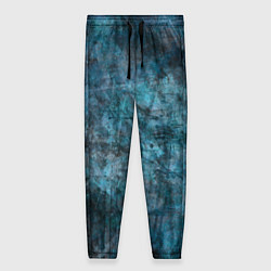 Женские брюки Абстракция - dark blue