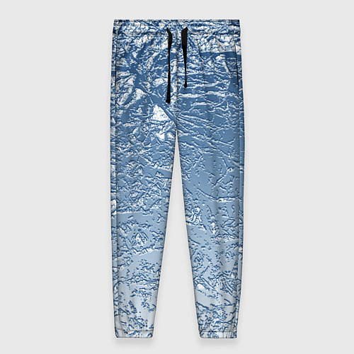 Женские брюки Налипший снег / 3D-принт – фото 1