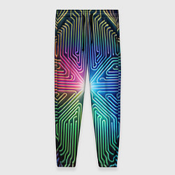 Женские брюки Линейная графика