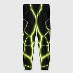 Женские брюки Color green black