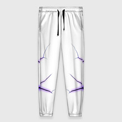 Женские брюки Color white purple