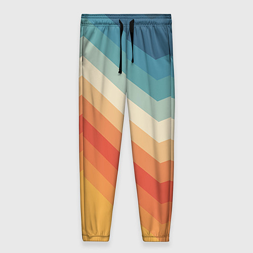 Женские брюки Полосы / 3D-принт – фото 1