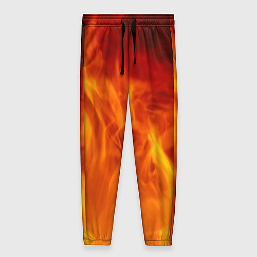 Женские брюки Огонь 2 / 3D-принт – фото 1