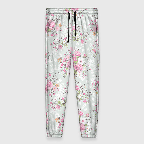 Женские брюки Flower pattern / 3D-принт – фото 1