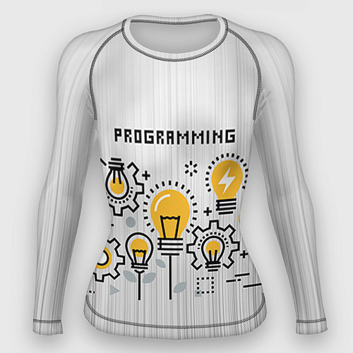 Женский рашгард Программирование 1 / 3D-принт – фото 1