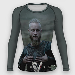 Рашгард женский Vikings: Ragnarr Lodbrok, цвет: 3D-принт