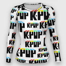 Женский рашгард K-pop Pattern