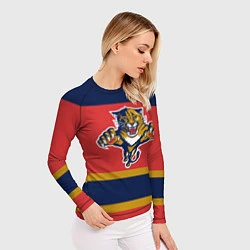 Рашгард женский Florida Panthers, цвет: 3D-принт — фото 2