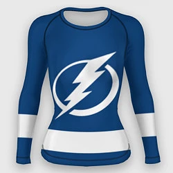 Рашгард женский Tampa Bay Lightning, цвет: 3D-принт