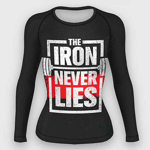 Женский рашгард The iron never lies / 3D-принт – фото 1