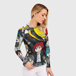 Рашгард женский Команда убийц, цвет: 3D-принт — фото 2