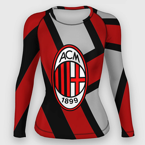 Женский рашгард Milan FC 1899 / 3D-принт – фото 1