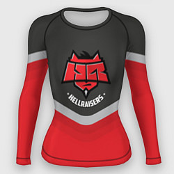 Рашгард женский HellRaisers Uniform, цвет: 3D-принт