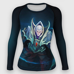 Рашгард женский White Invoker, цвет: 3D-принт