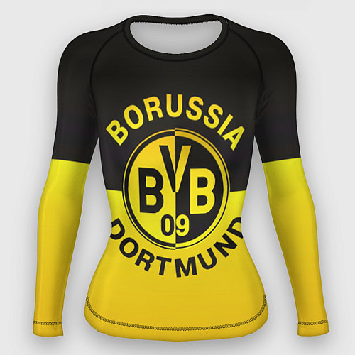 Женский рашгард Borussia Dortmund FC / 3D-принт – фото 1