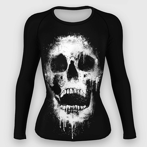 Женский рашгард Evil Skull / 3D-принт – фото 1
