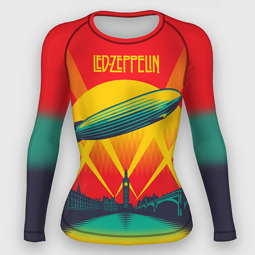 Женский рашгард Led Zeppelin: Hindenburg / 3D-принт – фото 1
