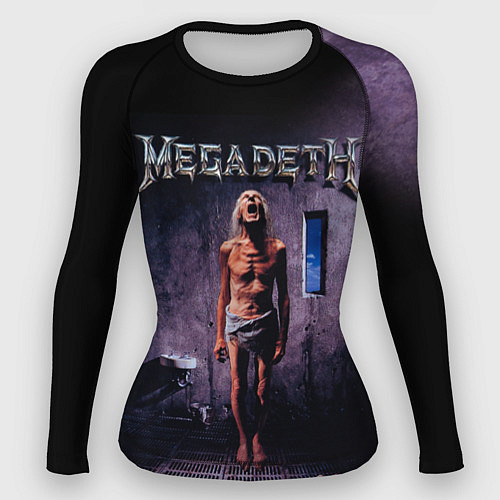 Женский рашгард Megadeth: Madness / 3D-принт – фото 1