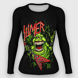 Рашгард женский Slayer Slimer, цвет: 3D-принт