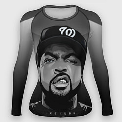 Рашгард женский Ice Cube: Gangsta, цвет: 3D-принт