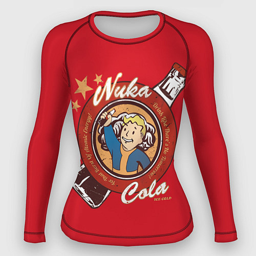 Женский рашгард Fallout: Nuka Cola / 3D-принт – фото 1