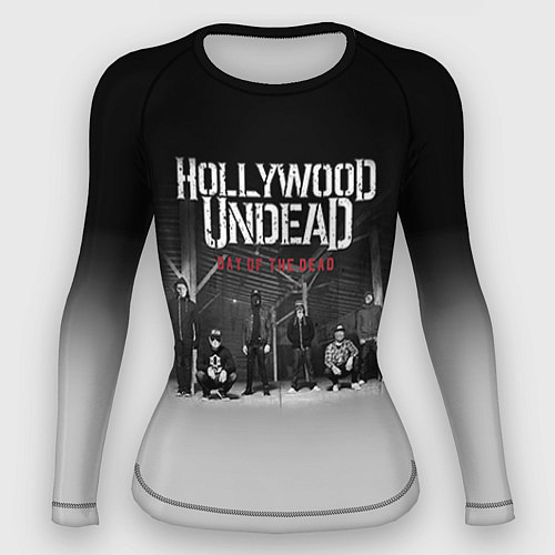 Женский рашгард Hollywood Undead: Day of the dead / 3D-принт – фото 1
