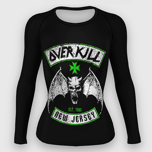 Женский рашгард Overkill: New Jersey / 3D-принт – фото 1