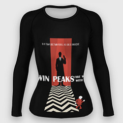 Рашгард женский Twin Peaks Man, цвет: 3D-принт