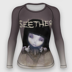 Рашгард женский Seether: Fake it, цвет: 3D-принт