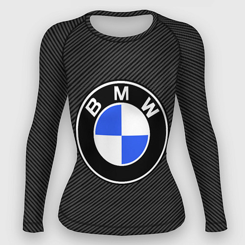 Женский рашгард BMW CARBON БМВ КАРБОН / 3D-принт – фото 1