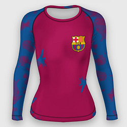 Женский рашгард FC Barcelona: Purple Original