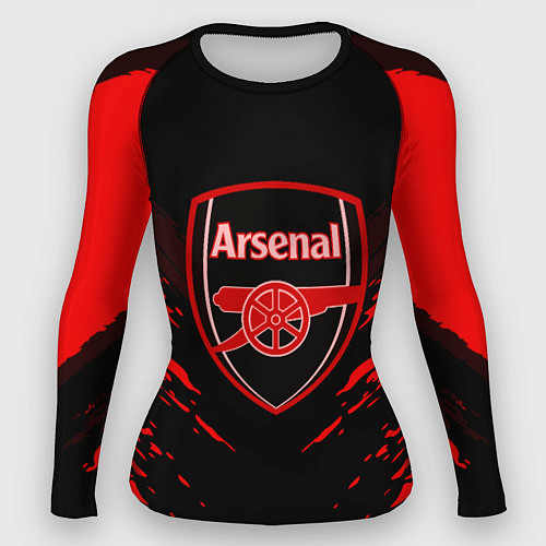 Женский рашгард Arsenal FC: Sport Fashion / 3D-принт – фото 1