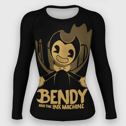 Женский рашгард Bendy And the ink machine / 3D-принт – фото 1