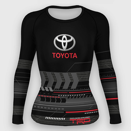 Женский рашгард Toyota TRD / 3D-принт – фото 1