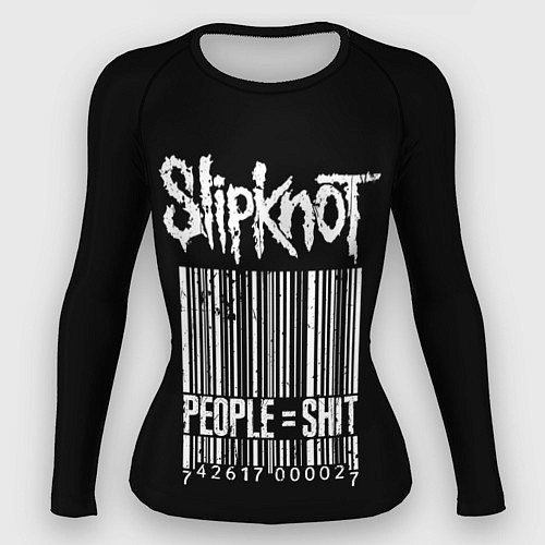 Женский рашгард Slipknot: People Shit / 3D-принт – фото 1