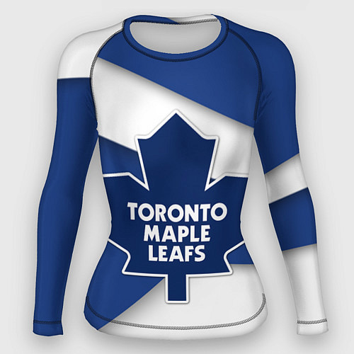 Женский рашгард Toronto Maple Leafs / 3D-принт – фото 1