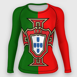 Рашгард женский Сборная Португалии, цвет: 3D-принт