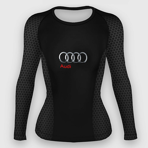 Женский рашгард Audi Carbon / 3D-принт – фото 1