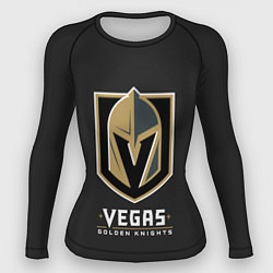 Рашгард женский Vegas: Golden Knights, цвет: 3D-принт