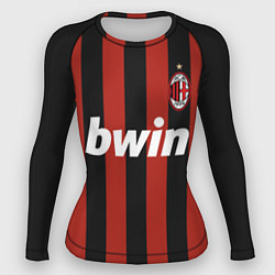 Рашгард женский AC Milan: Ronaldo Retro, цвет: 3D-принт