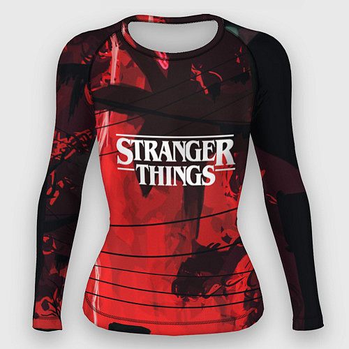 Женский рашгард Stranger Things: Red Dream / 3D-принт – фото 1