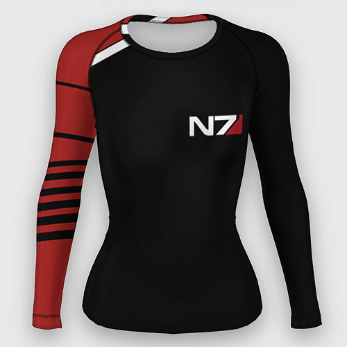 Женский рашгард MASS EFFECT N7 / 3D-принт – фото 1