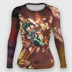 Рашгард женский Моя геройская академия, цвет: 3D-принт