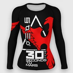 Рашгард женский 30 Seconds to Mars, цвет: 3D-принт